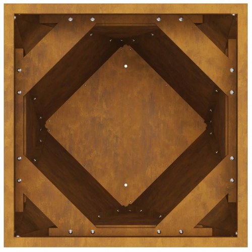 Plantekasse Rusten 30 x 30 x 75 cm Cortenstål
