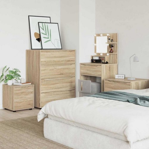 Badeværelsesskab Sonoma eg 40,5 x 40 x 44 cm Konstrueret træ