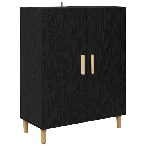 Highboard i sort eg 69,5 x 32,5 x 180 cm