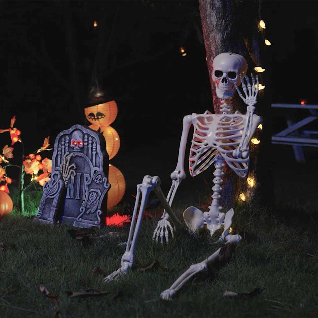 Halloween Skelet 2 stk Hvid 85 cm PVC