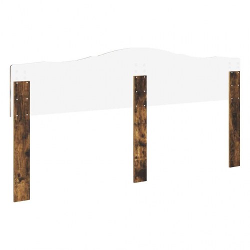 Hovedgærde med hovedgærde Røget eg 180 cm Konstrueret træ