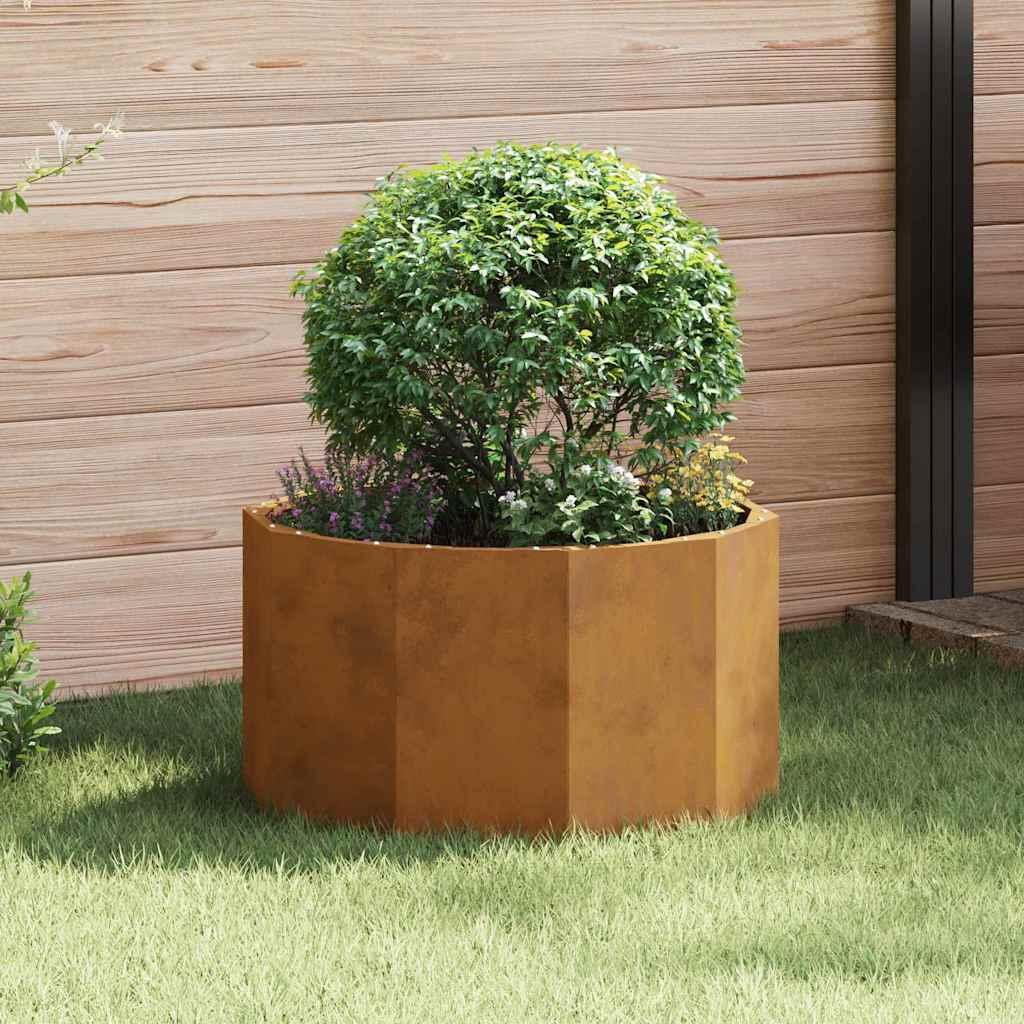 Plantekasse Rusten 60 x 60 x 35 cm Cortenstål