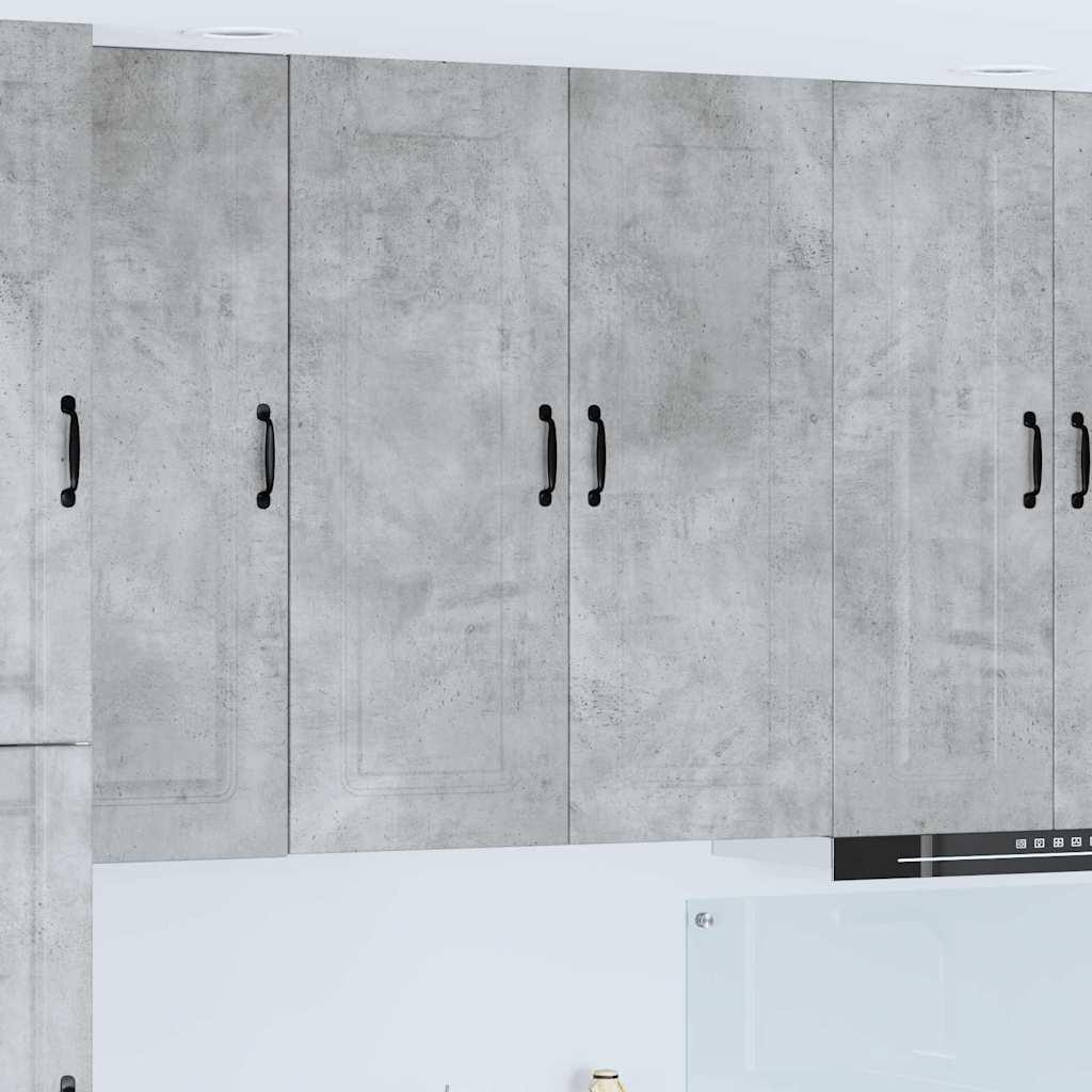 Vægskab til køkken Beton Grå 80 x 31 x 100 cm Konstrueret træ