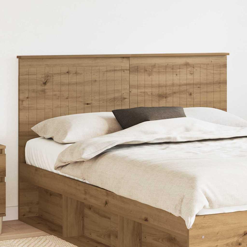 Hovedgærde Med Hovedgærde Konstrueret Træ - artisan eg / 150 cm