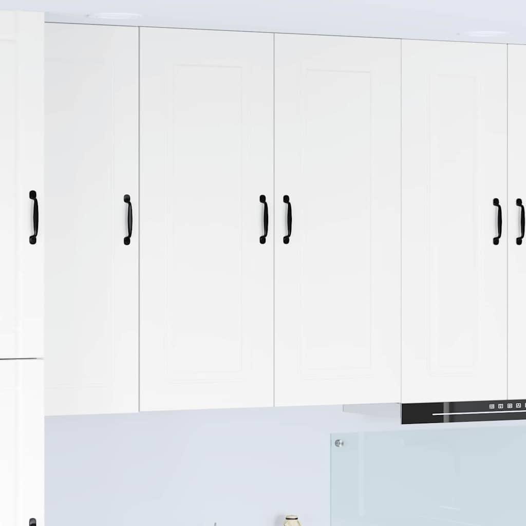 Køkken vægskab Kalmar - hvid, 80 × 31 × 100 cm med 2 døre