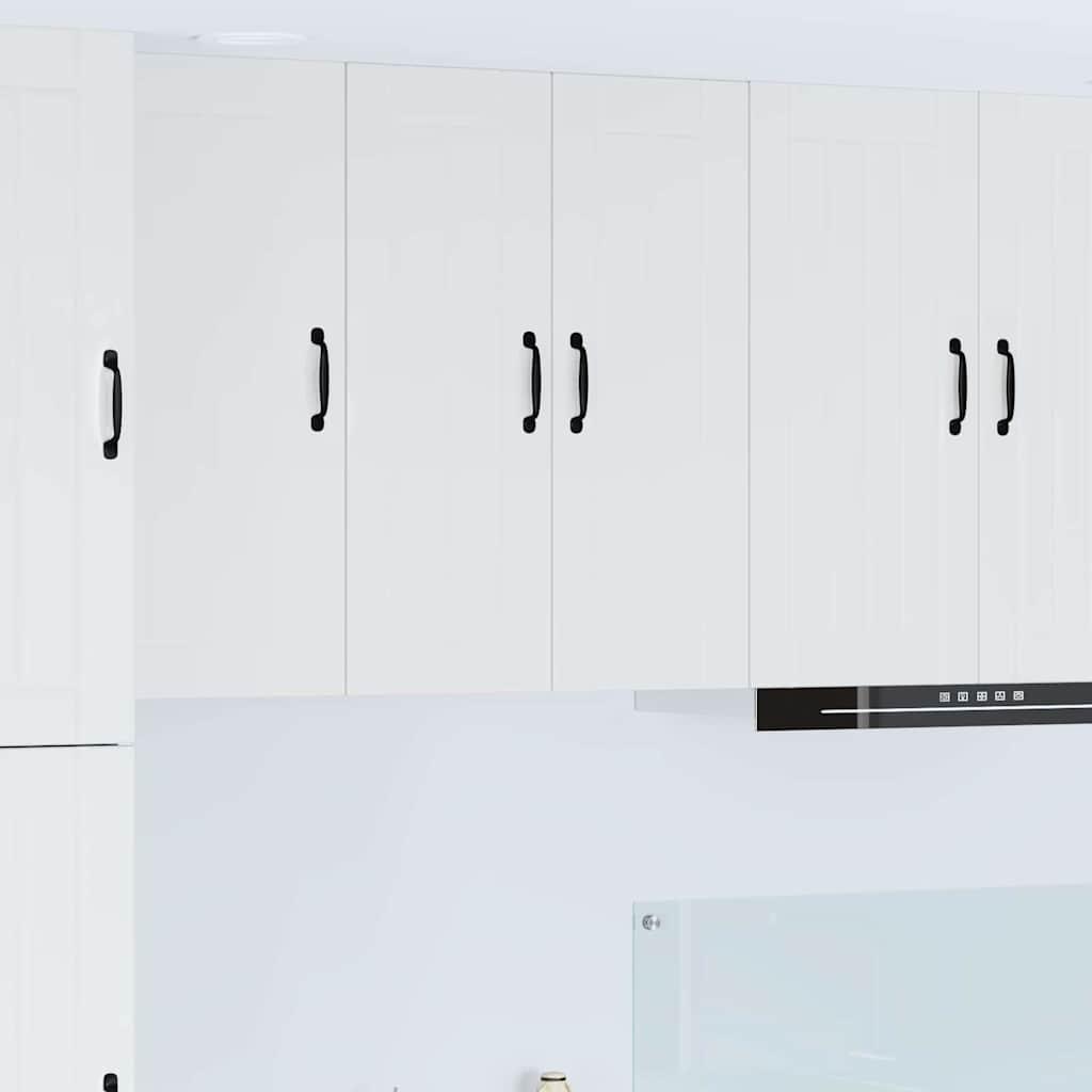 Køkkenskab Høj gloss hvid 60 x 31 x 80 cm Konstrueret træ