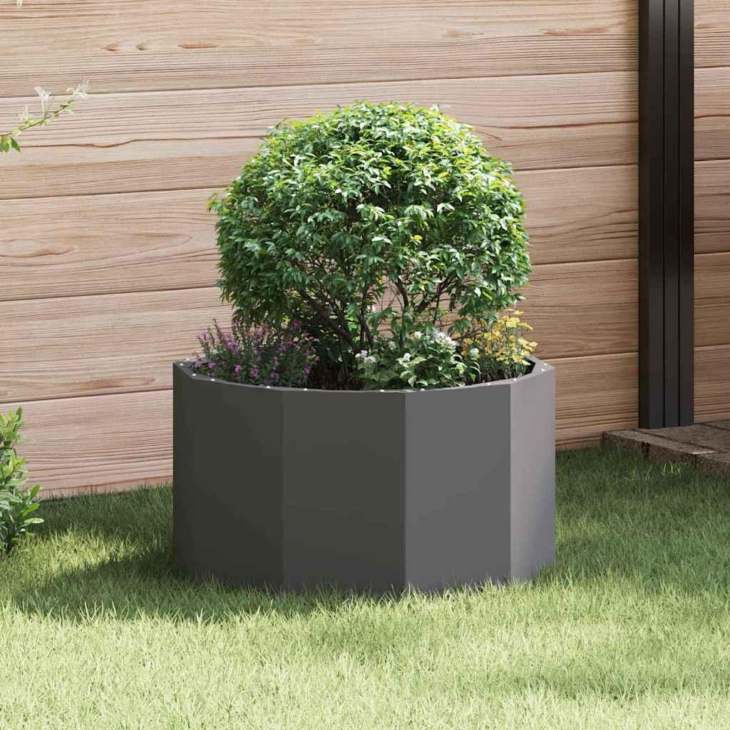 Plantekasse Sort 60 x 60 x 35 cm Stål