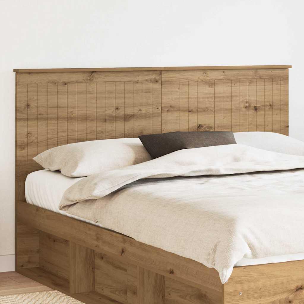 Sengegavl 160 cm i konstrueret træ - Artisan egetræ