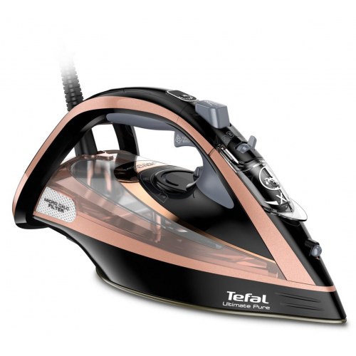 Dampsstrygejern Tefal Ultimate Pure FV9845 – 3.200 W, sort/kobber