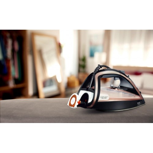 Dampsstrygejern Tefal Ultimate Pure FV9845 – 3.200 W, sort/kobber