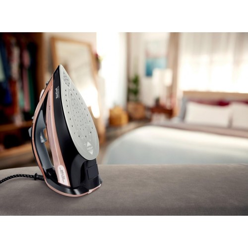Dampsstrygejern Tefal Ultimate Pure FV9845 – 3.200 W, sort/kobber