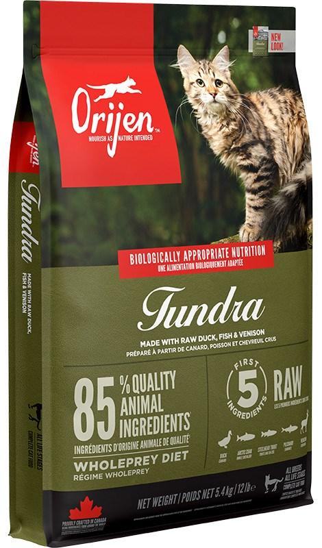 Kattemad tørfoder Orijen Tundra – 5,4 kg billede