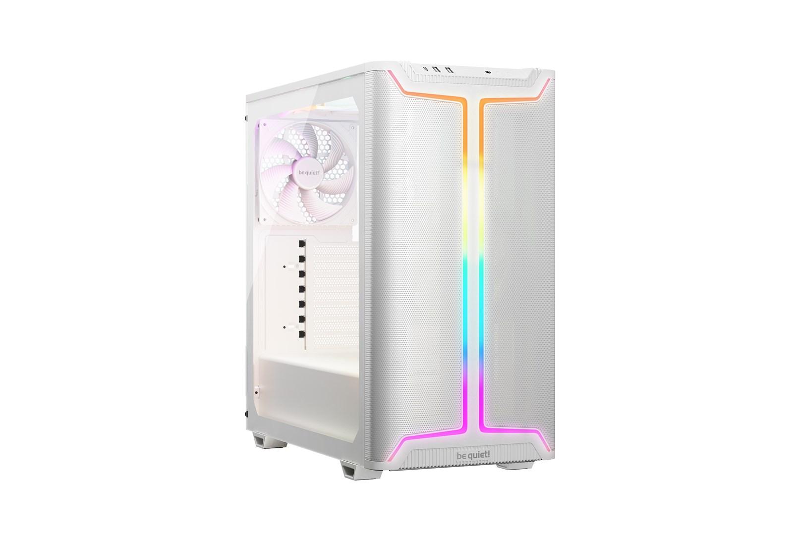 PC kabinet be quiet! Pure Base 501 DX hvid Midi Tower billede