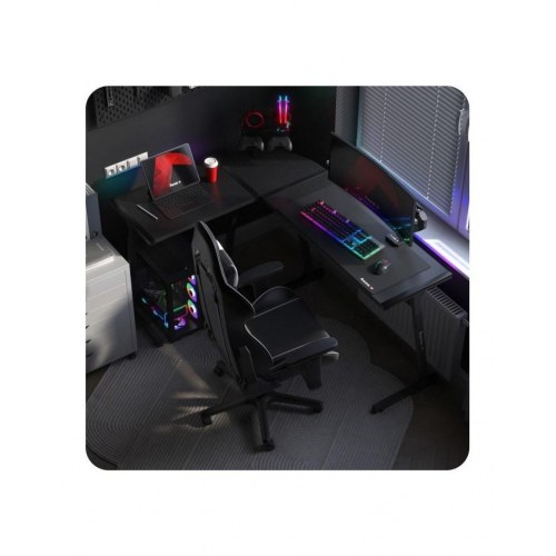 Gamingbord Huzaro Hero 6.0 RGB – sort L-form