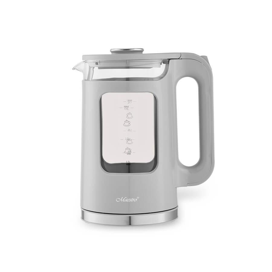 Czajnik elektryczny 1 7L 2200W MR-065-GREY MAESTRO