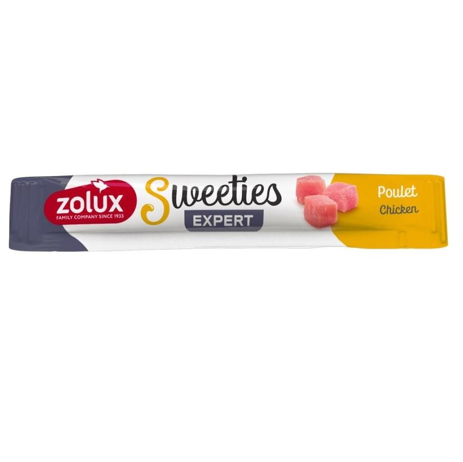 Zolux Sweeties godbidder til kat med kylling 14 g
