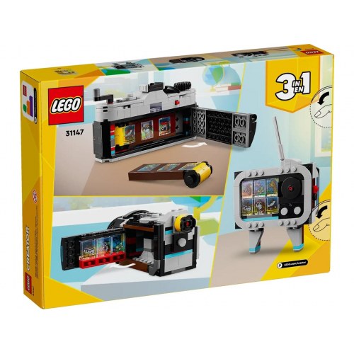 LEGO Creator 3-i-1 Retro Kamera (31147) - byggesæt 8+