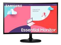 Skærm 27" Samsung S27C364EAU - kurvet Full HD VA, 75 Hz billede