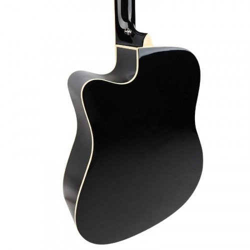 Elguitar akustisk-elektrisk 4/4 - V-tone VEAG1 CE, sort