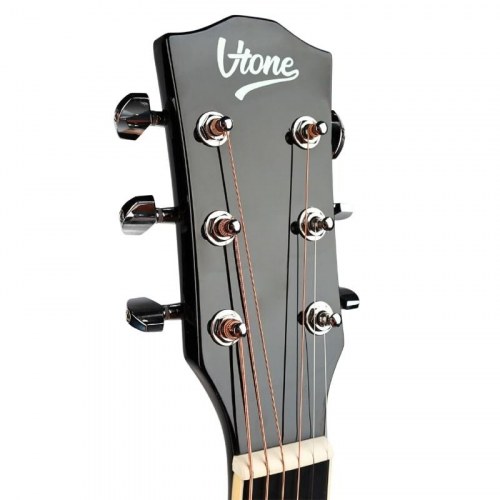 Elguitar akustisk-elektrisk 4/4 - V-tone VEAG1 CE, sort