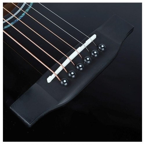 Elguitar akustisk-elektrisk 4/4 - V-tone VEAG1 CE, sort
