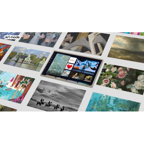 Smart TV Samsung The Frame 32" Full HD (QE32LS03C) Wi‑Fi – sort