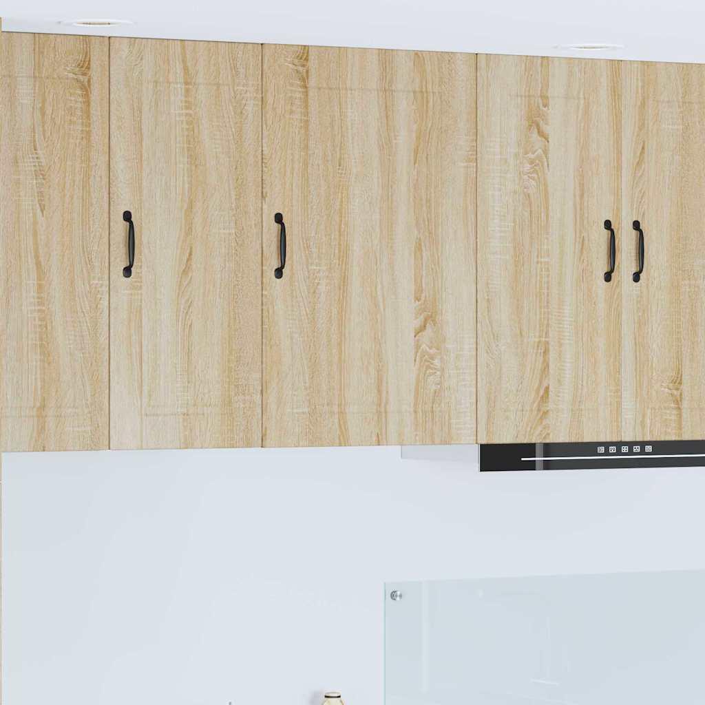 Vægskab til køkken Sonoma eg 50 x 31 x 80 cm Konstrueret træ