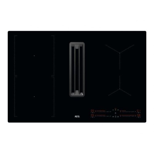Induktionskogeplade AEG CCE84543CB med integreret nedtræk, 77 cm