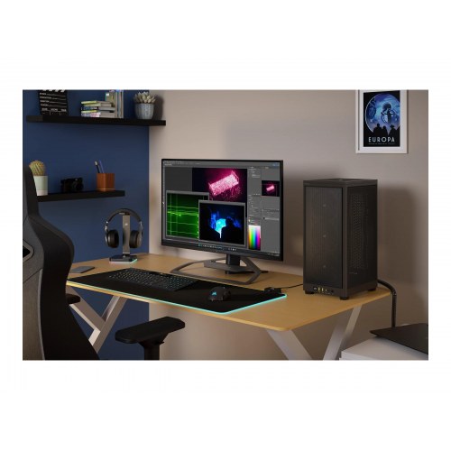 PC kabinet Corsair 2000D Airflow mini‑ITX tårn - sort