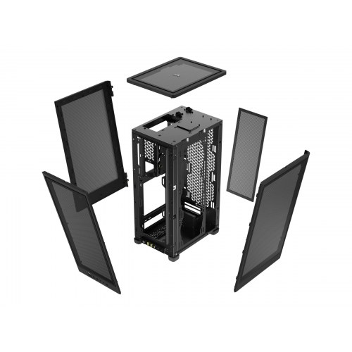 PC kabinet Corsair 2000D Airflow mini‑ITX tårn - sort