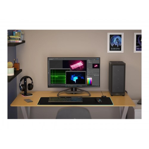 PC kabinet Corsair 2000D Airflow mini‑ITX tårn - sort