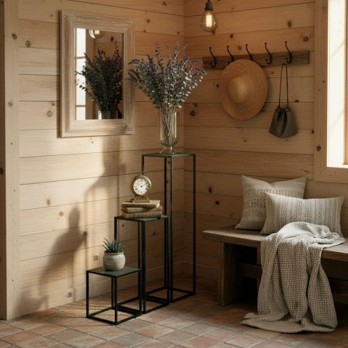 Konsolborde sæt - Max Home, 3 små borde, 30 × 90 × 30 cm