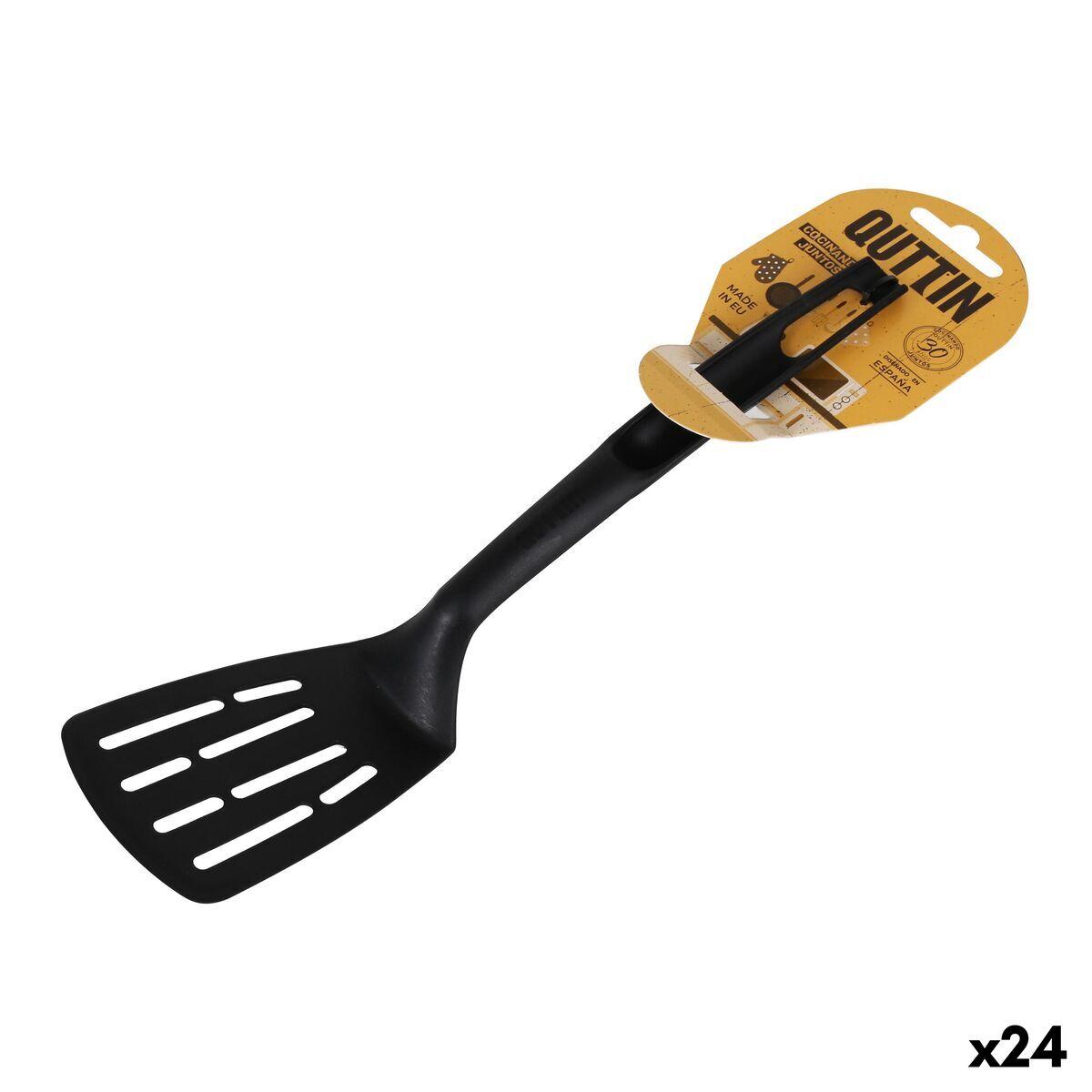 Spatel til køkken Quttin nylon 32 × 7,5 × 6 cm - sort (24 stk.)