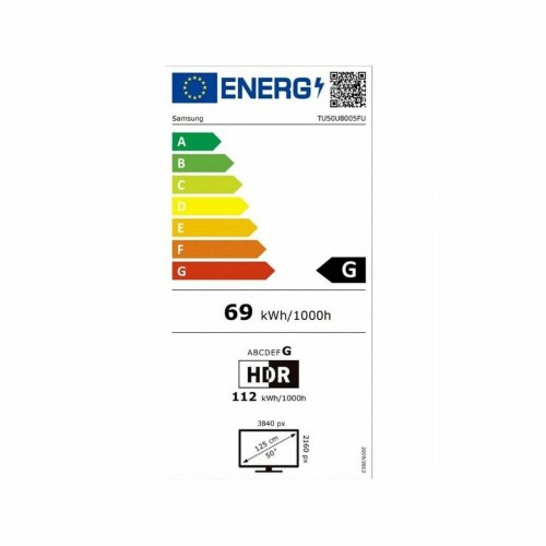 Smart TV 50" Samsung TU50U8005F 4K Ultra HD