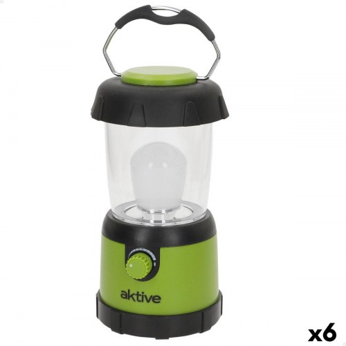 LED campinglygte Aktive - metal/plast, 6 stk.