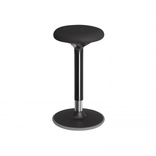 Kontorskammel aktiv vippe- og balancestol, justerbar 55–70 cm, sort