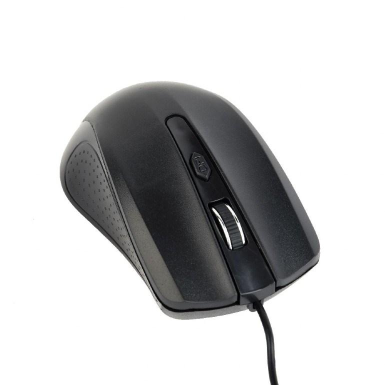 Computer mus USB – Gembird MUS-4B-01, optisk, 1.200 DPI, ambidextrous billede