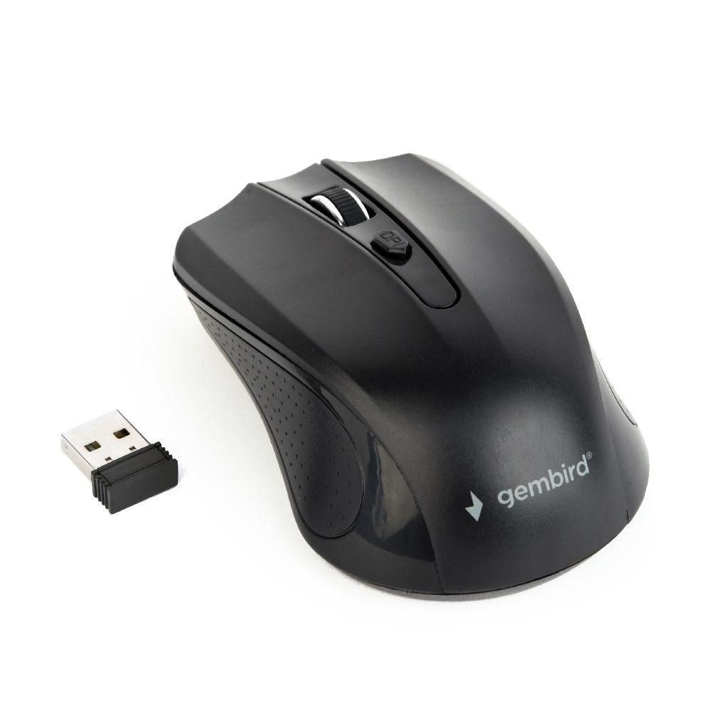 Trådløs mus Gembird MUSW-4B-04 - 1600 DPI, optisk, ambidextrous billede
