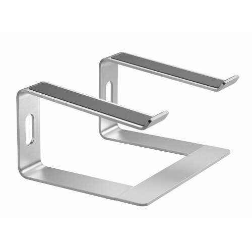 Laptop stander – Gembird NBS-D1-01, aluminium, sølv, 15,6"