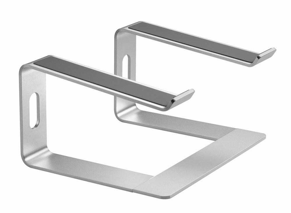 Laptop stander – Gembird NBS-D1-01, aluminium, sølv, 15,6"
