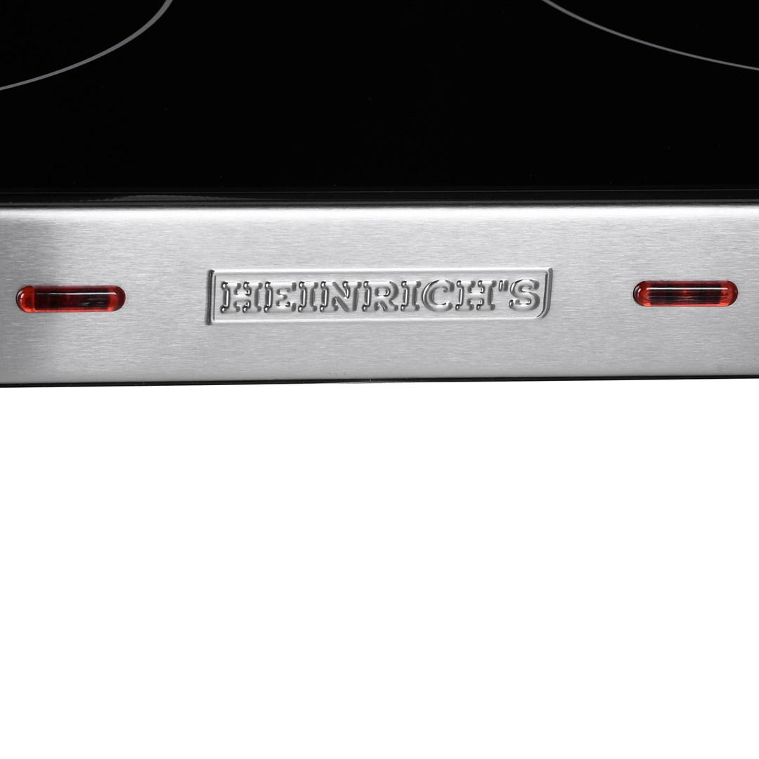 Dobbelt elektrisk kogeplade HEINRICH'S HDK 8696 – keramisk, 2 zoner