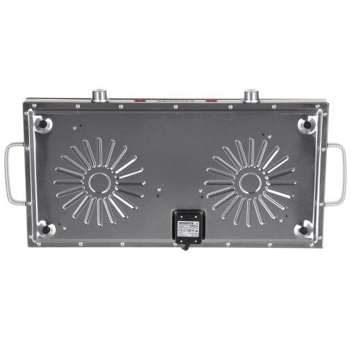 Dobbelt elektrisk kogeplade HEINRICH'S HDK 8696 – keramisk, 2 zoner