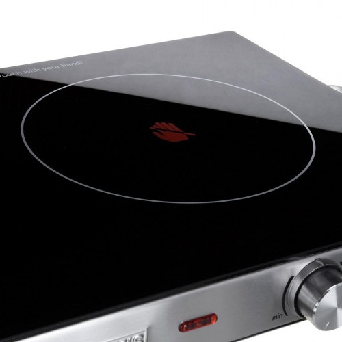 Dobbelt elektrisk kogeplade HEINRICH'S HDK 8696 – keramisk, 2 zoner