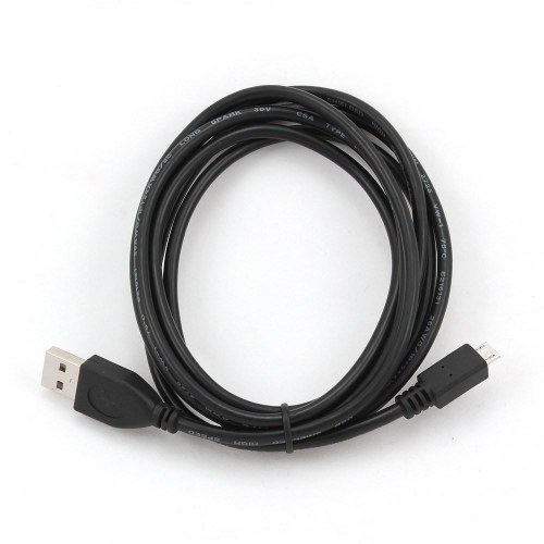 USB-kabel Micro-USB til USB-A 1 m - Gembird USB 2.0, sort