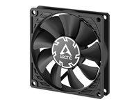 Kabinetsblæser ARCTIC P8 Slim PWM PST, sort 80 mm billede