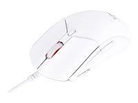 Gaming mus HyperX Pulsefire Haste 2 - optisk, kablet, hvid billede
