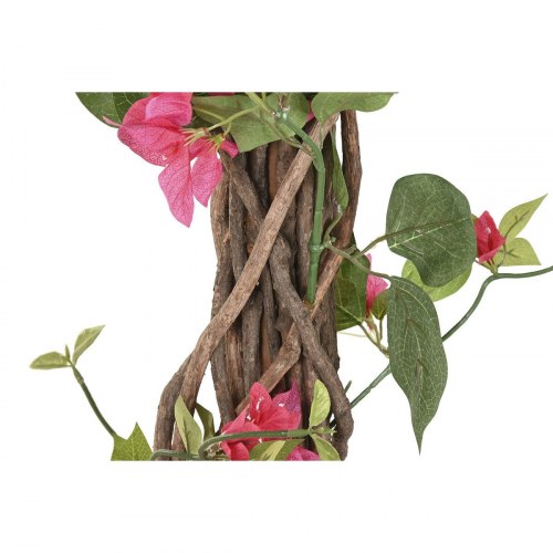 Kunstigt træ med blomster - grøn, 80 × 80 × 150 cm