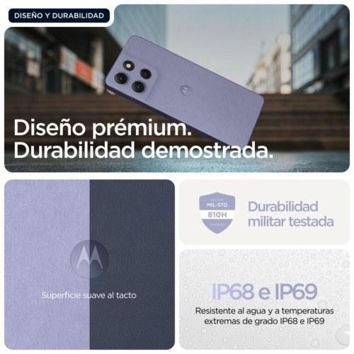 Motorola g86 Power 5G, 6,67" 8 GB RAM, 512 GB - syrenlilla