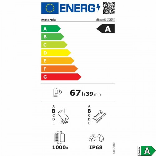 Motorola g86 Power 5G, 6,67" 8 GB RAM, 512 GB - syrenlilla