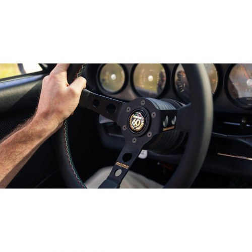 Rat til bil MOMO - Sort Ø 35 cm